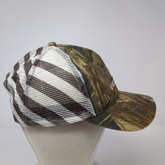 Beck's U.S Flag Snapback Trucker Hat Multi One Size Adjustable True Timber Camo - Picture 5 of 10